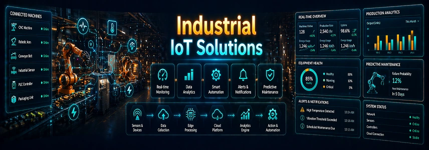 Industrial Internet of Things application development services